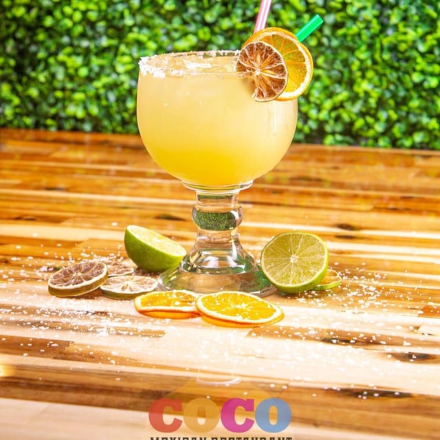 Top Shelf Margarita.