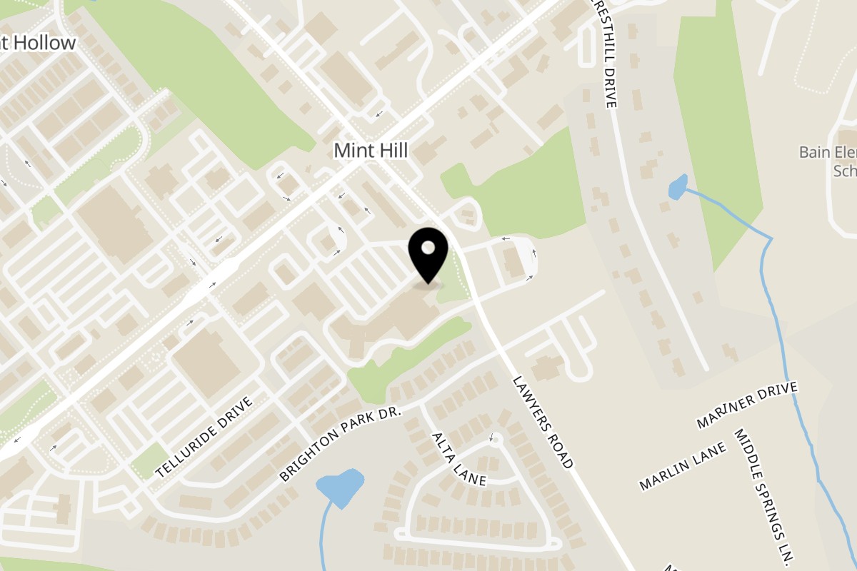 Map showing the location of Coco Mexican Restaurant Mint Hill on 6914 Matthews-Mint Hill Rd in Mint Hill